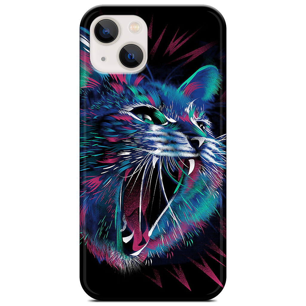 WILD CAT iPhone Case