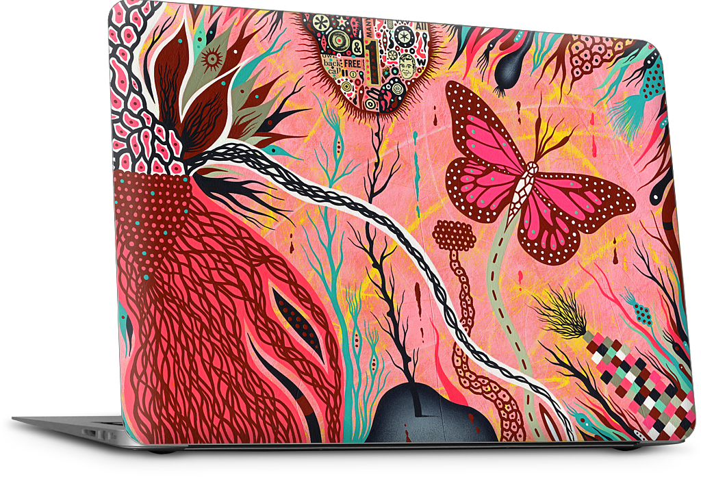 The Pink Opaque MacBook Skin