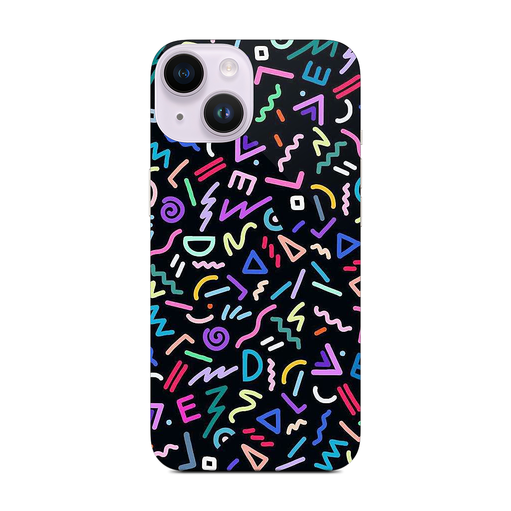 Neon iPhone Skin