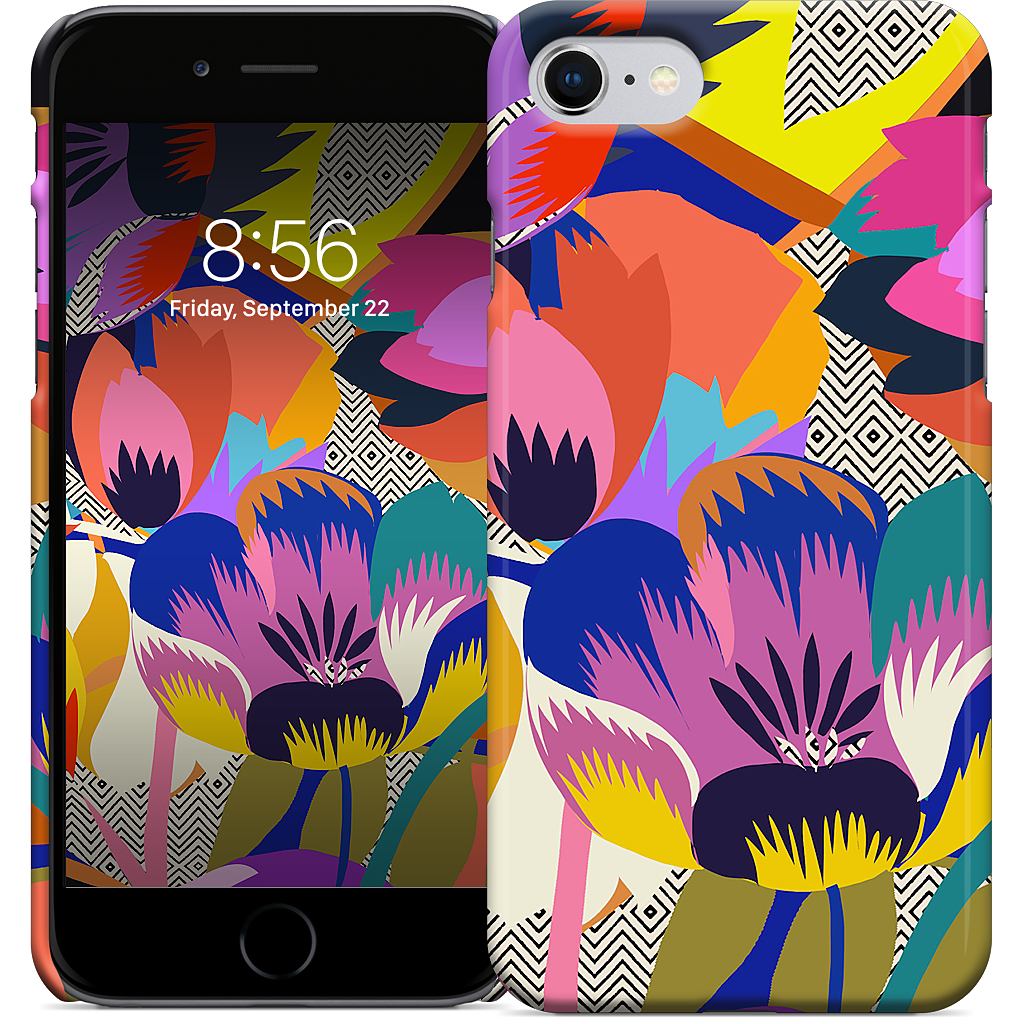 Among the Spring Flowers iPhone Case