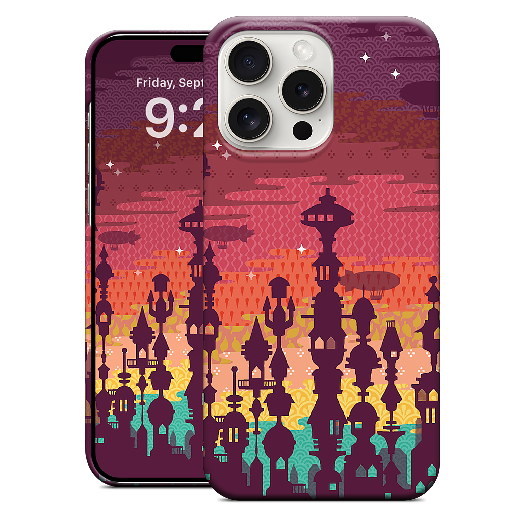 Meet Me After Sunset iPhone Case