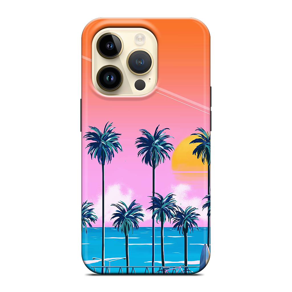 Sunset Lovers iPhone Case