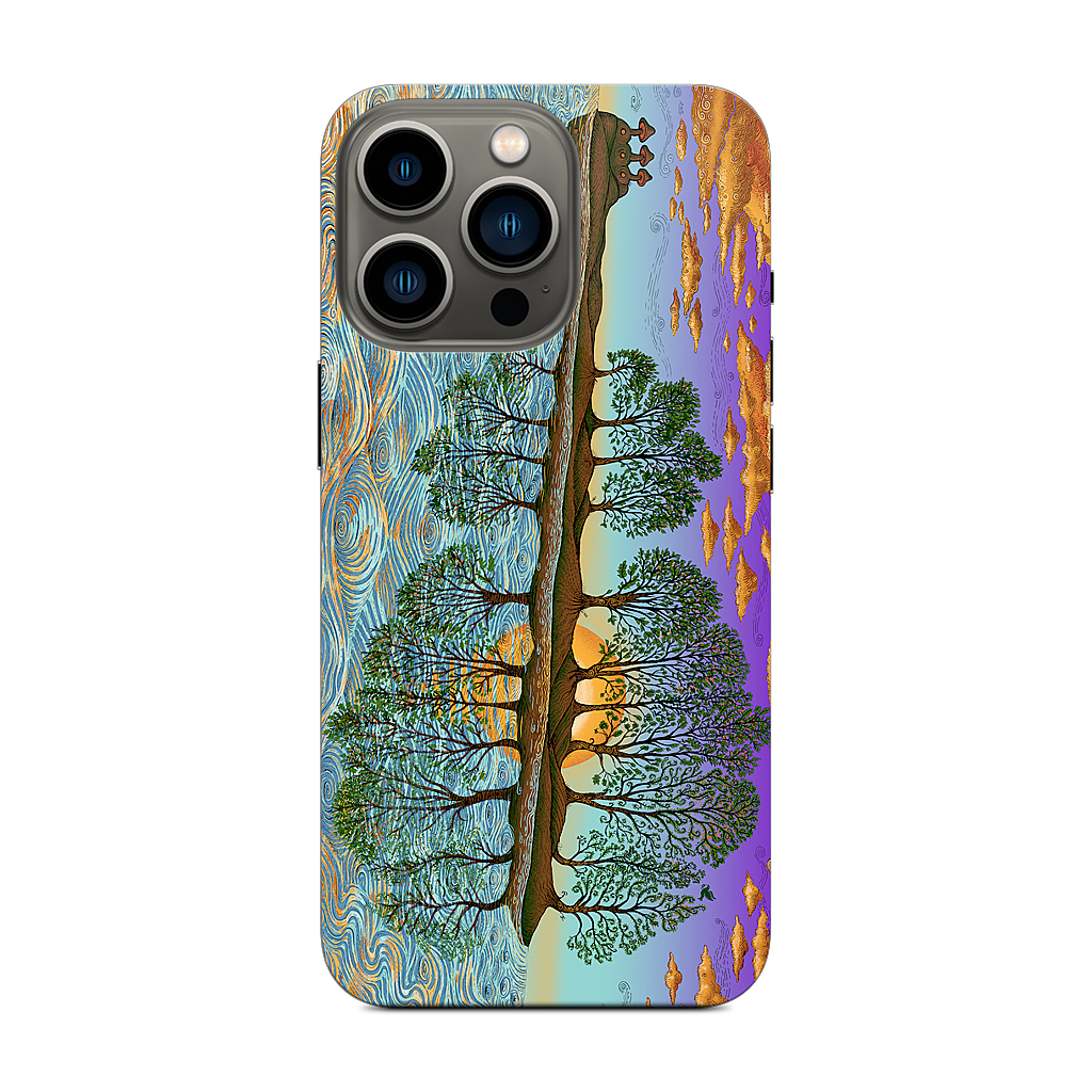 Guitar In Sea Major iPhone Skin