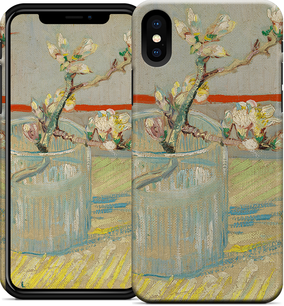 Spring of Flowering Almond in a Glass iPhone Case