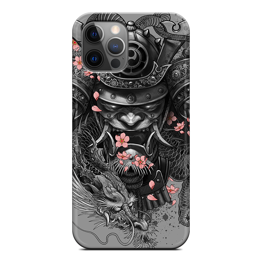 Samurai Dragon iPhone Case