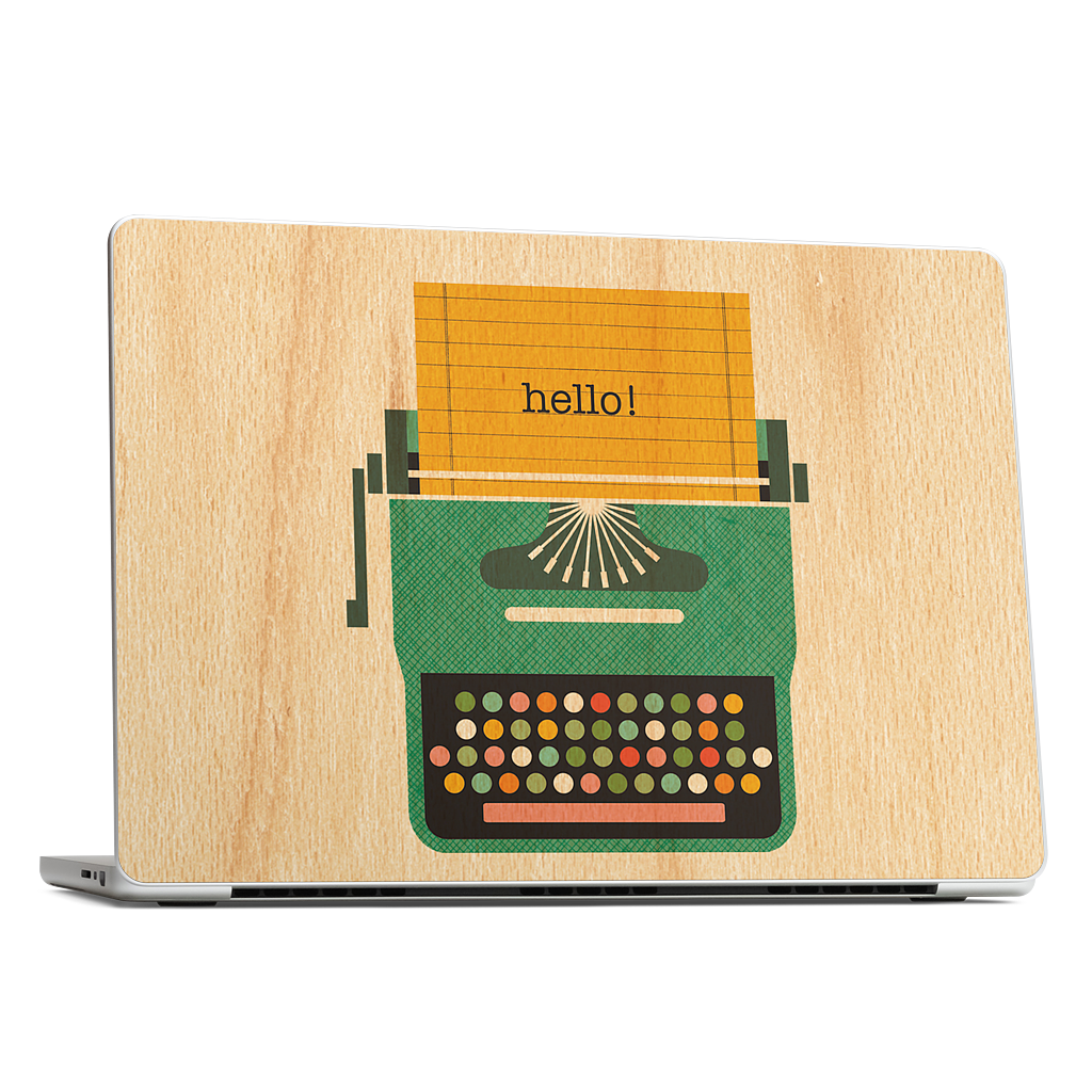 Typewriter MacBook Skin
