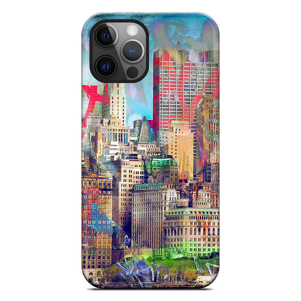 Graffiti Skyline iPhone Case