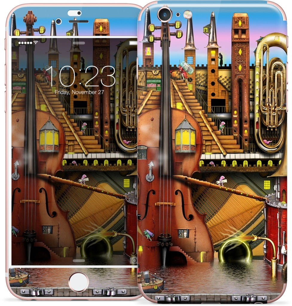 Music Castle iPhone Skin