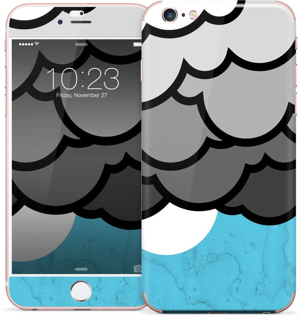 Morning Blues iPhone Skin