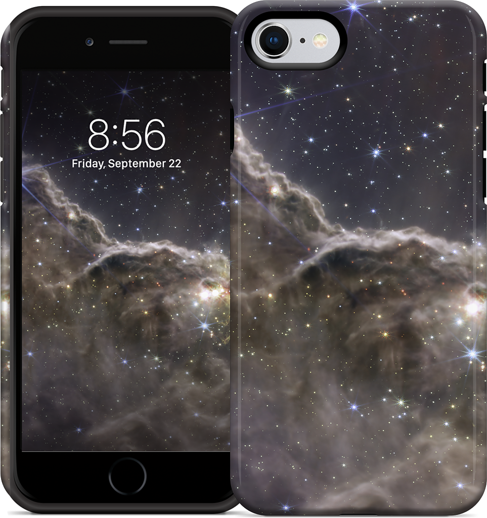 Cosmic Cliffs of Carina (MIRI and NIRCam Image) iPhone Case