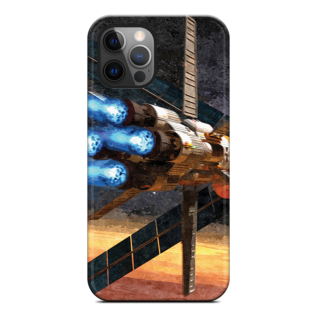 Mars Orbit iPhone Case