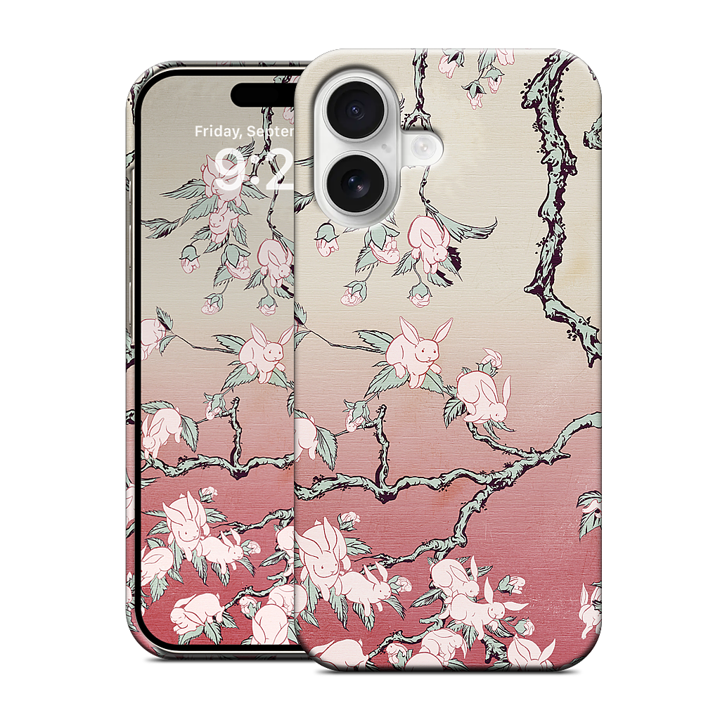 Bunny Blossom iPhone Case