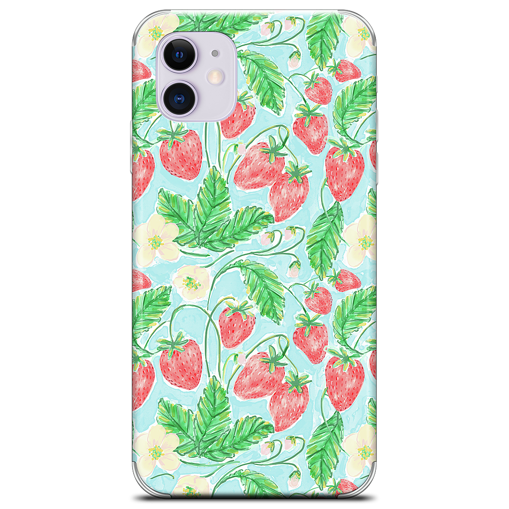 Wild Strawberries iPhone Skin