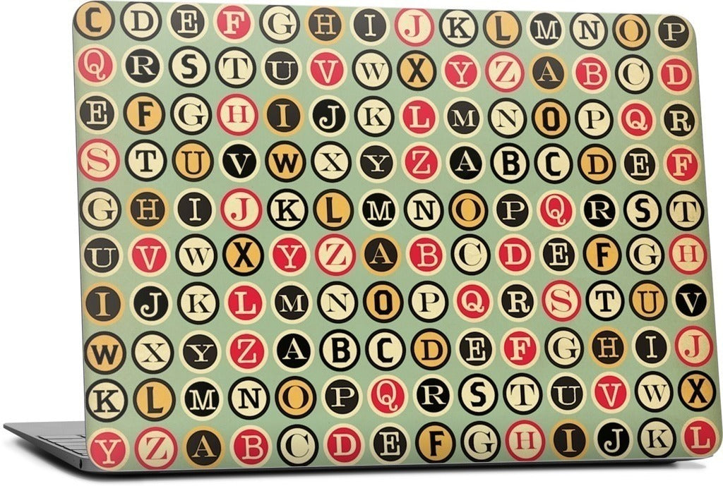 Key Caps MacBook Skin