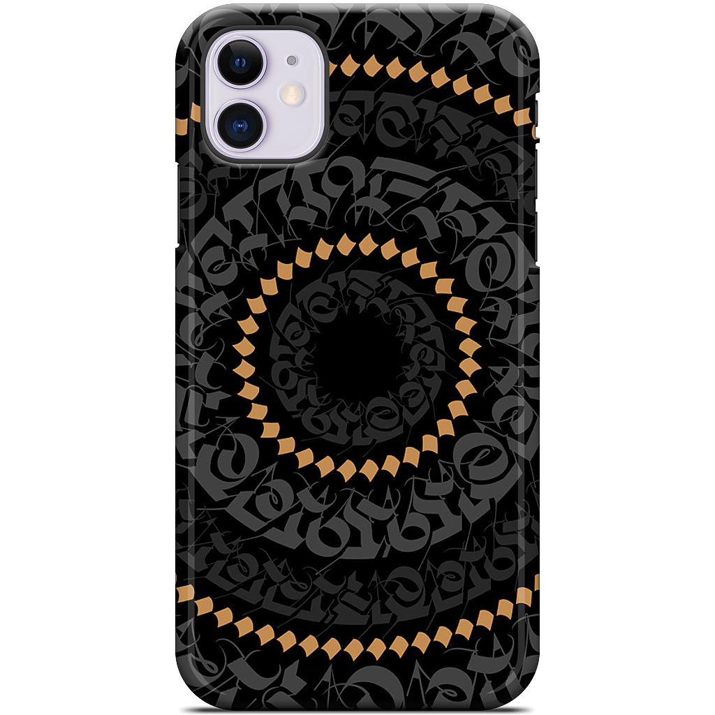 Mantra Mandala I iPhone Case