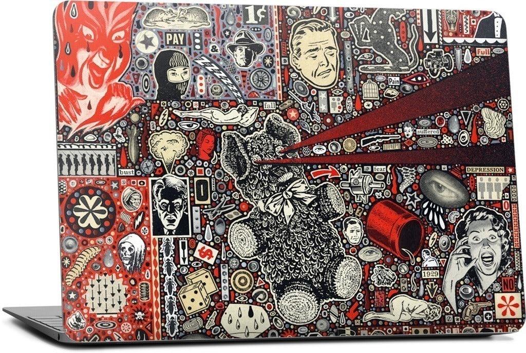 Bust MacBook Skin