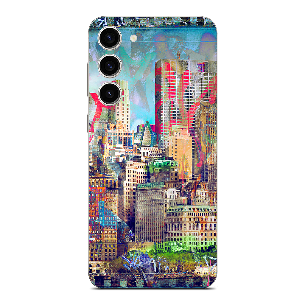Graffiti Skyline Samsung Skin