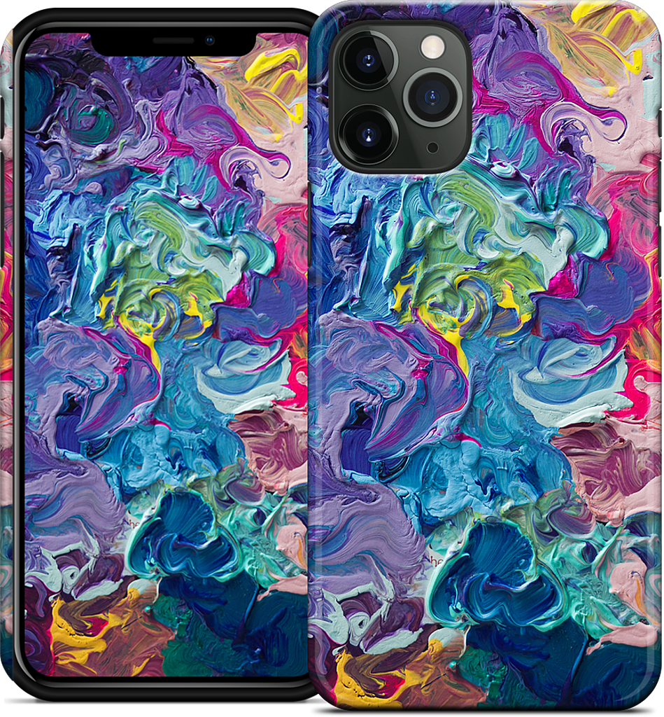 Rainbow Flow Abstract iPhone Case