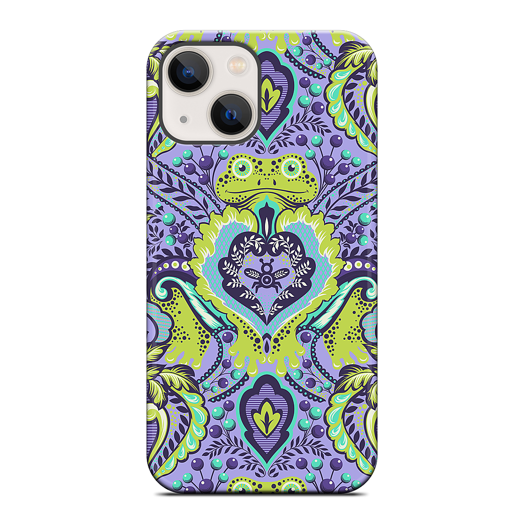 Frog Prince Orchid iPhone Case