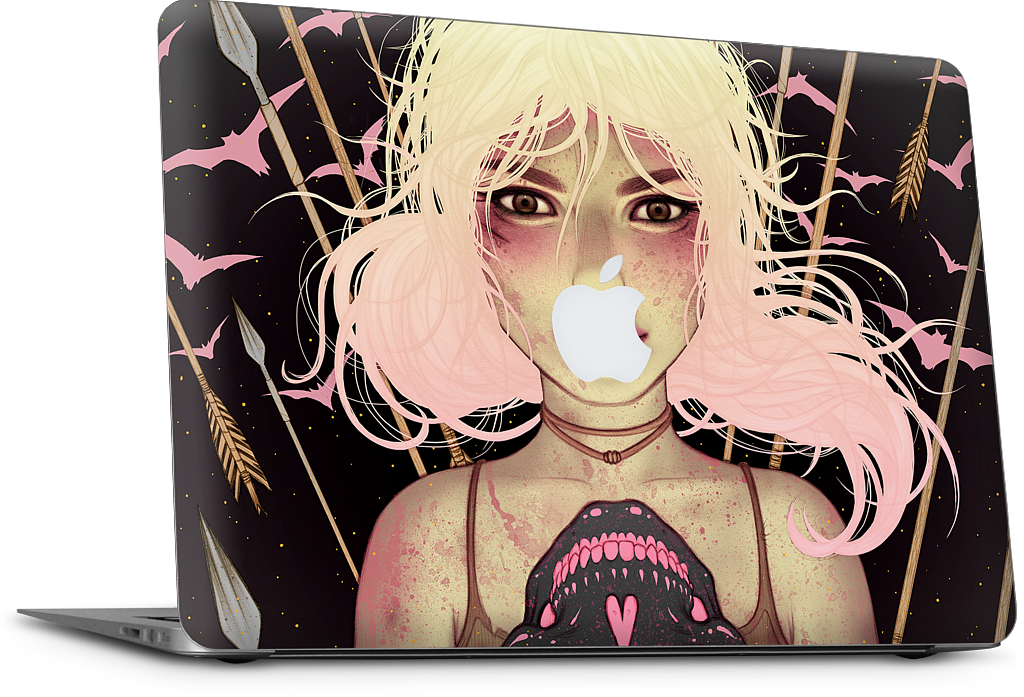 Memento Black MacBook Skin
