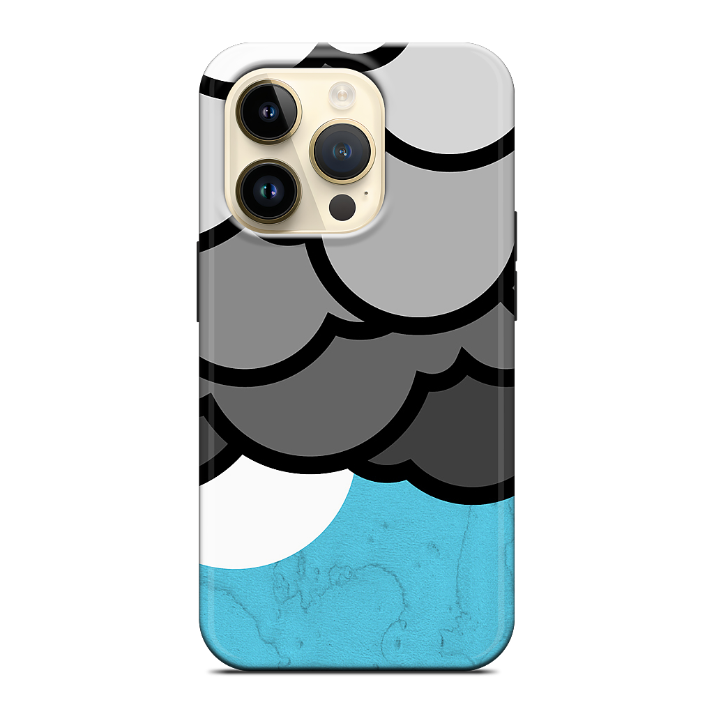 Morning Blues iPhone Case