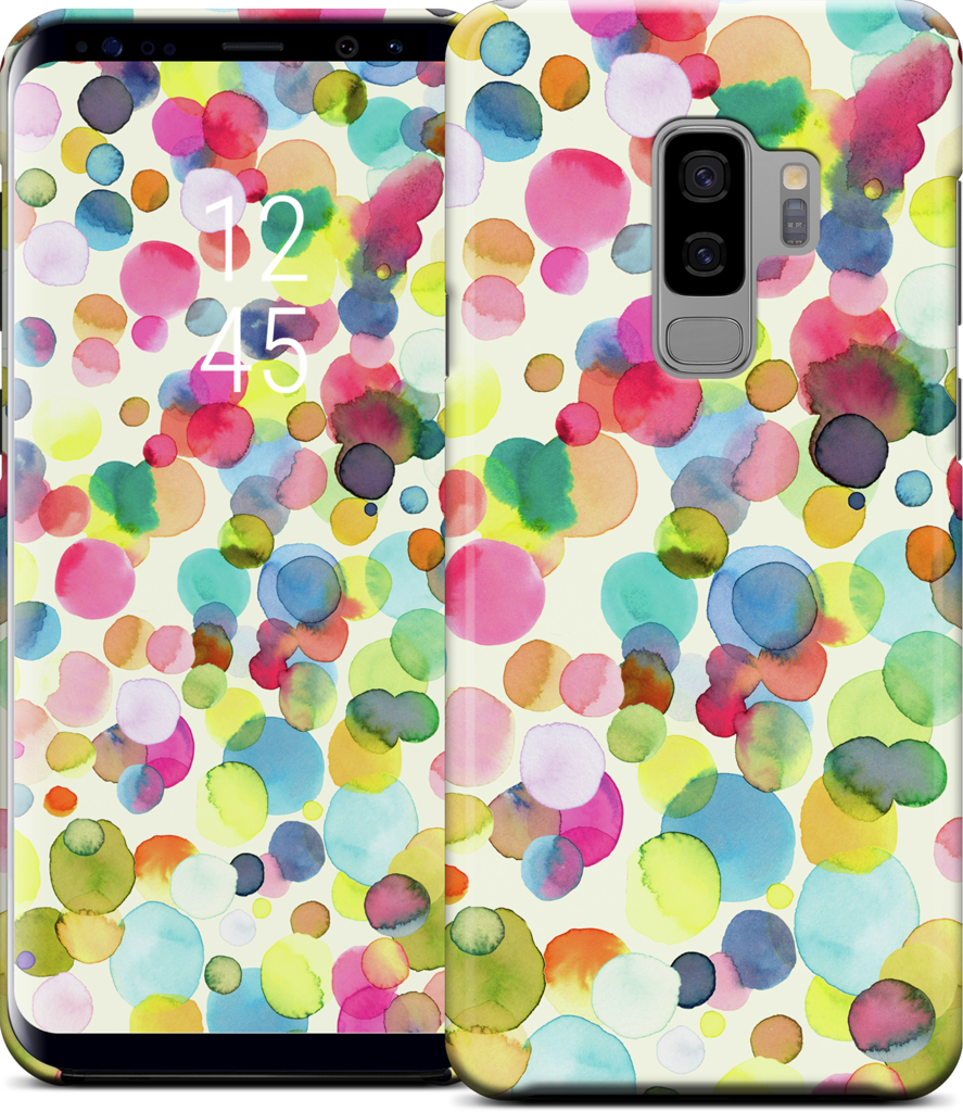 Watercolor Colorful Drops Samsung Case