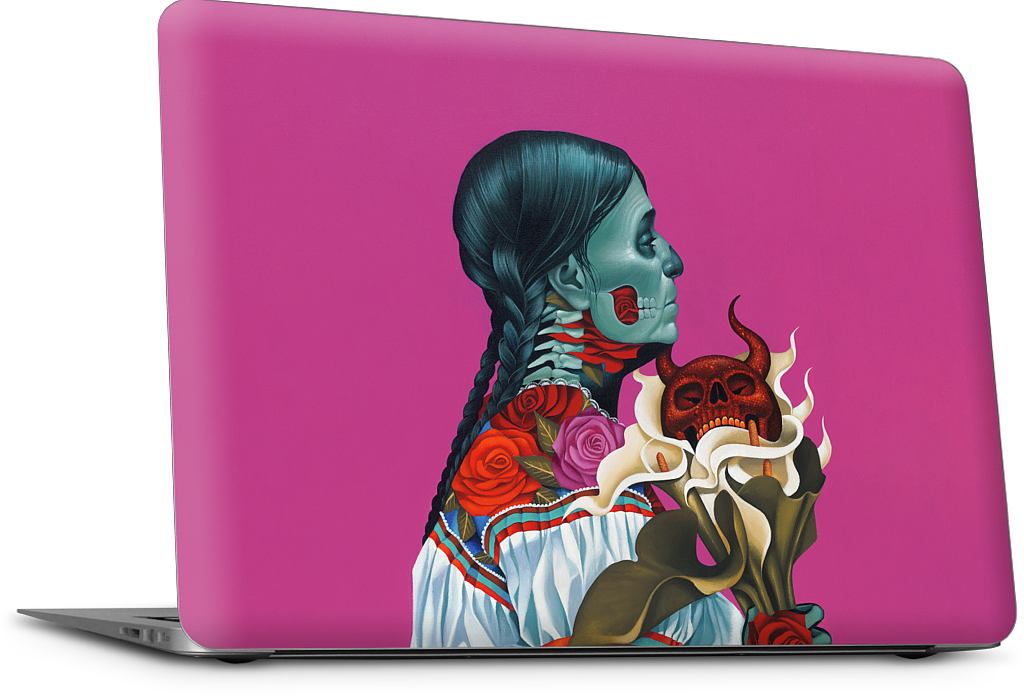 Rosa MacBook Skin