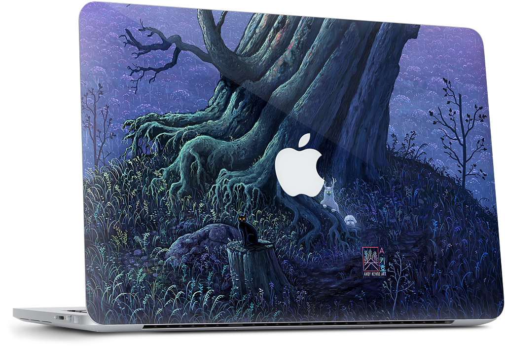 Spirits of Forgotten Places MacBook Skin