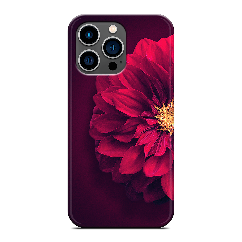 Red Bloom iPhone Case