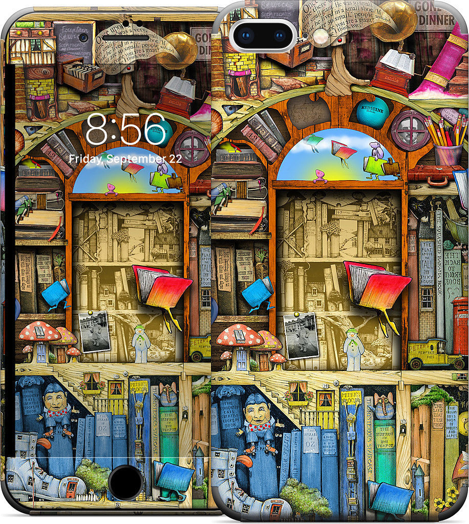 Bookshelf 2b iPhone Skin