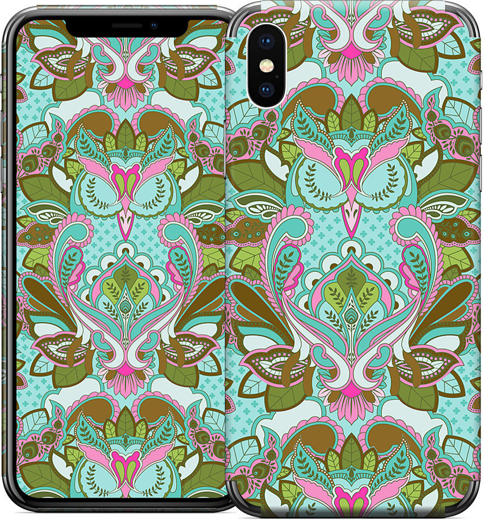 Full Moon Owl iPhone Skin