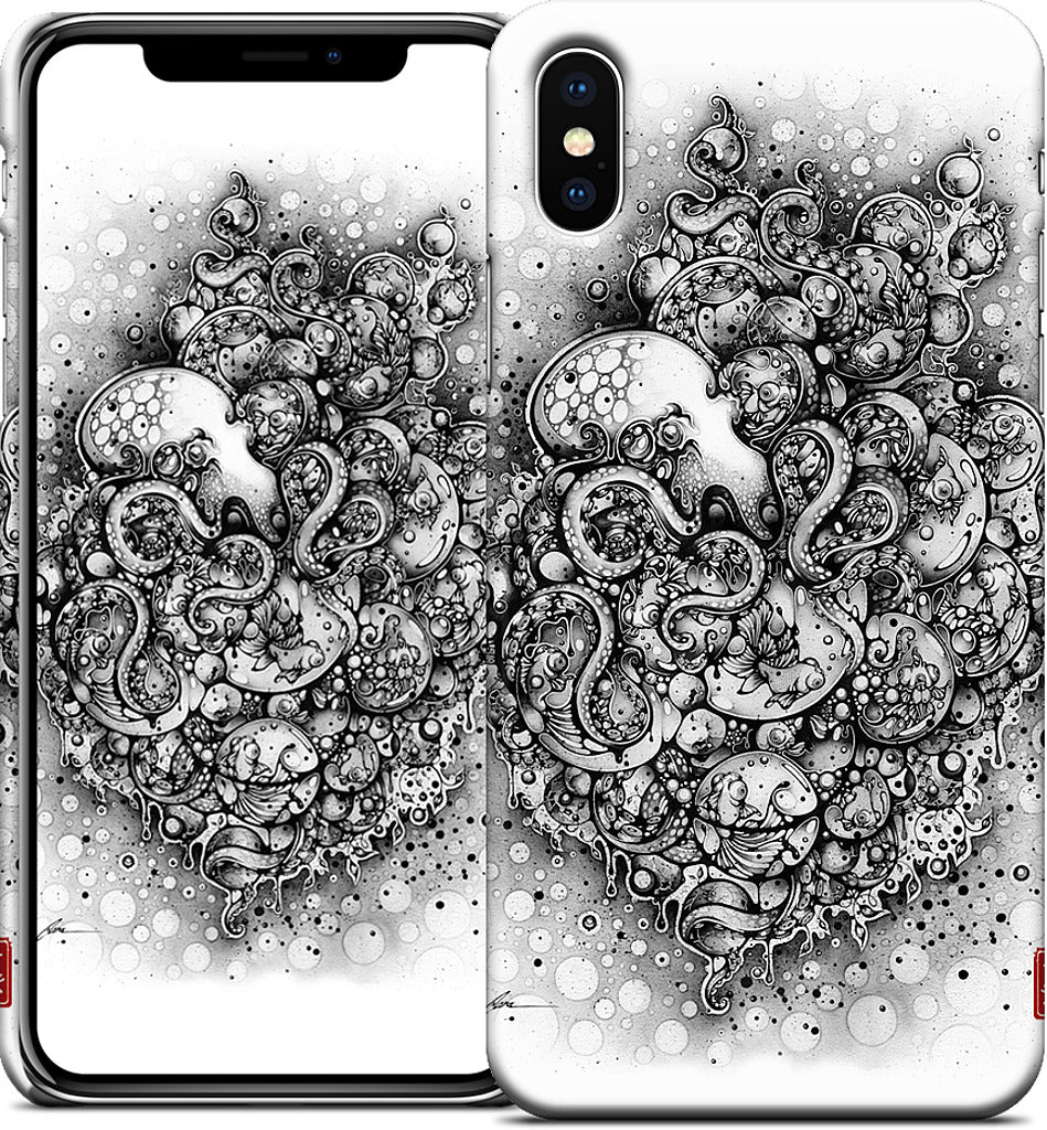 A Curious Embrace iPhone Case