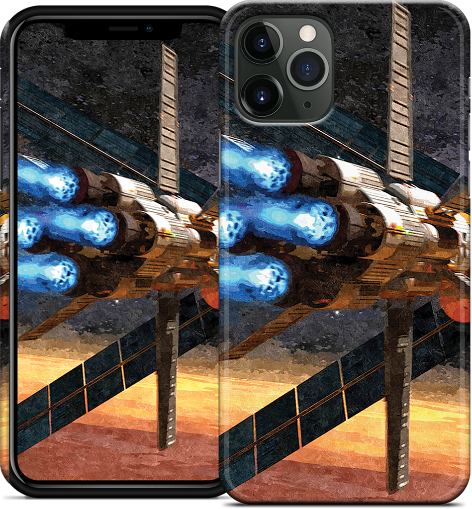Mars Orbit iPhone Case