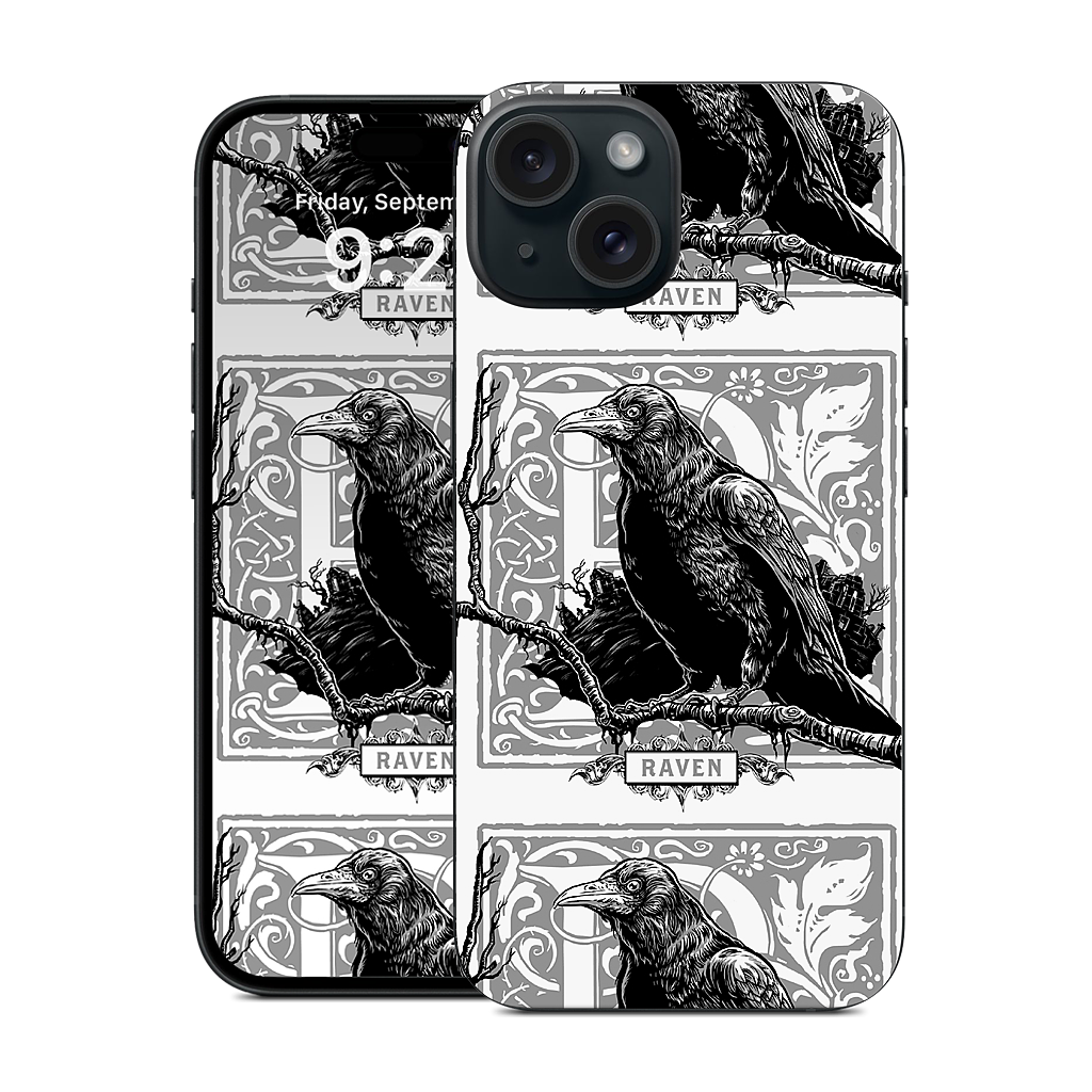 R Is For Raven iPhone Skin