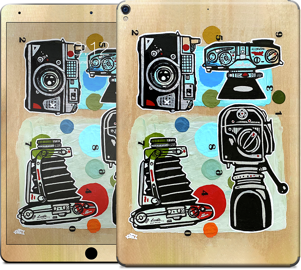 Watch It Happen iPad Skin