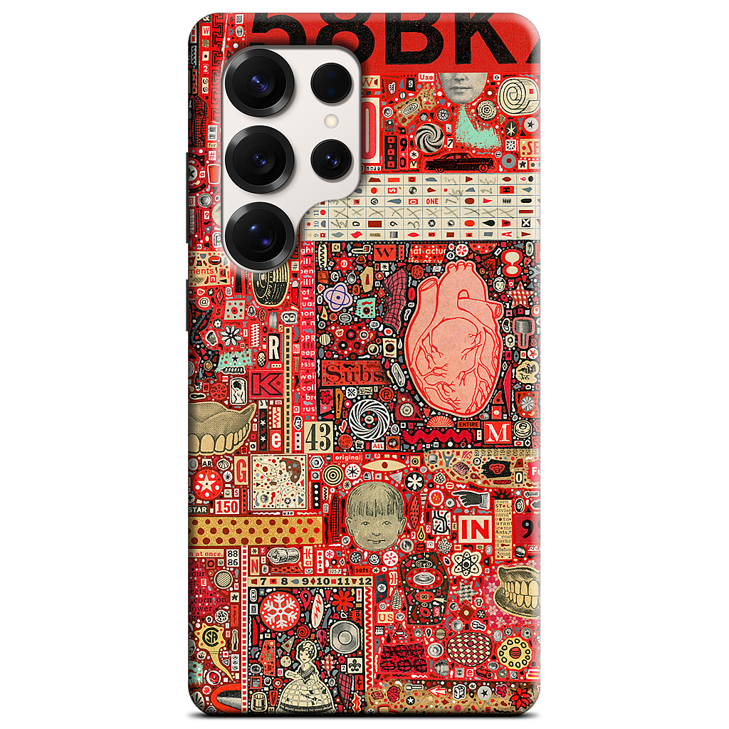 Big Numbers - Heart and Teeth Samsung Case