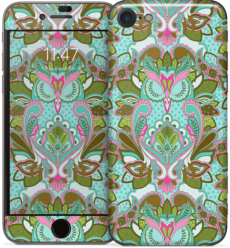 Full Moon Owl iPhone Skin