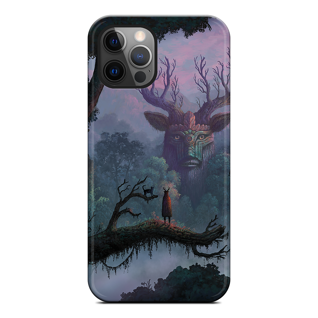 Face of the Ancient iPhone Case