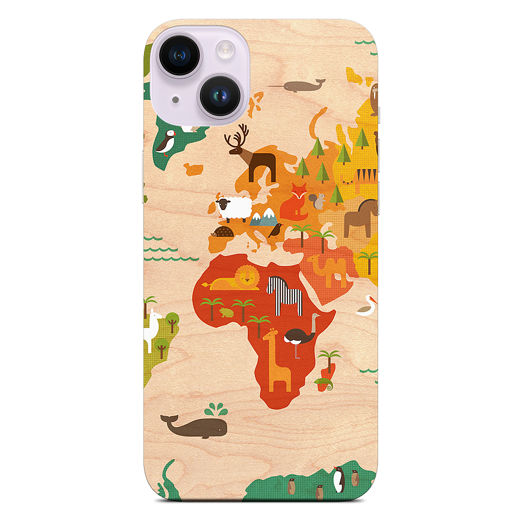 My World iPhone Skin