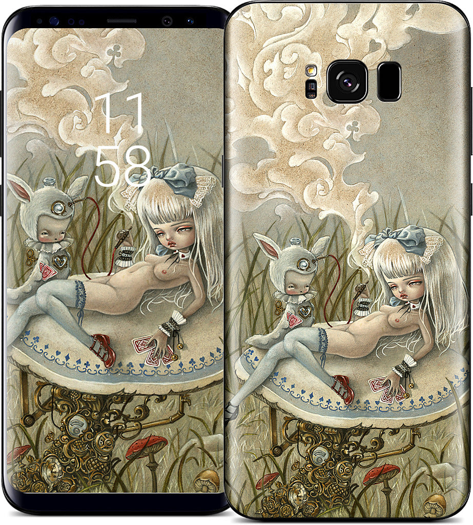 Alice and the Caterpillar Samsung Skin