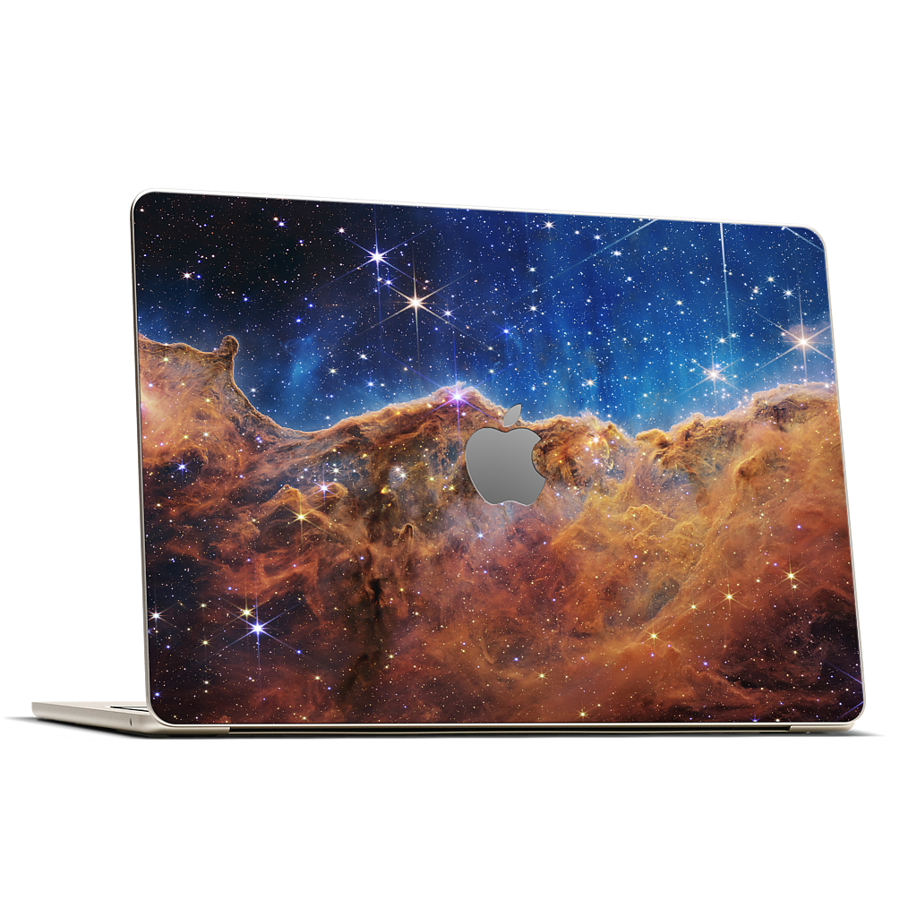 Cosmic Cliffs of Carina MacBook Skin