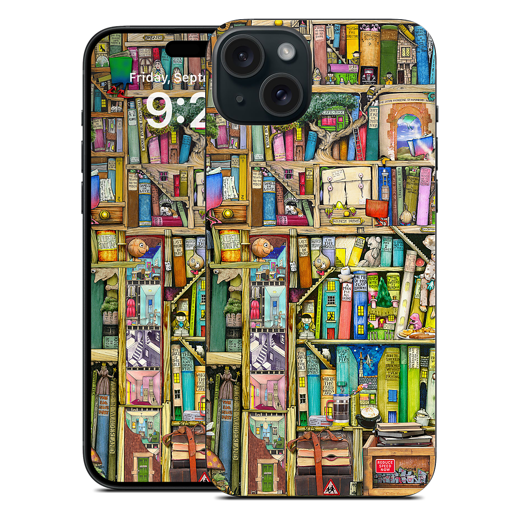 Bookshelf 2c iPhone Skin