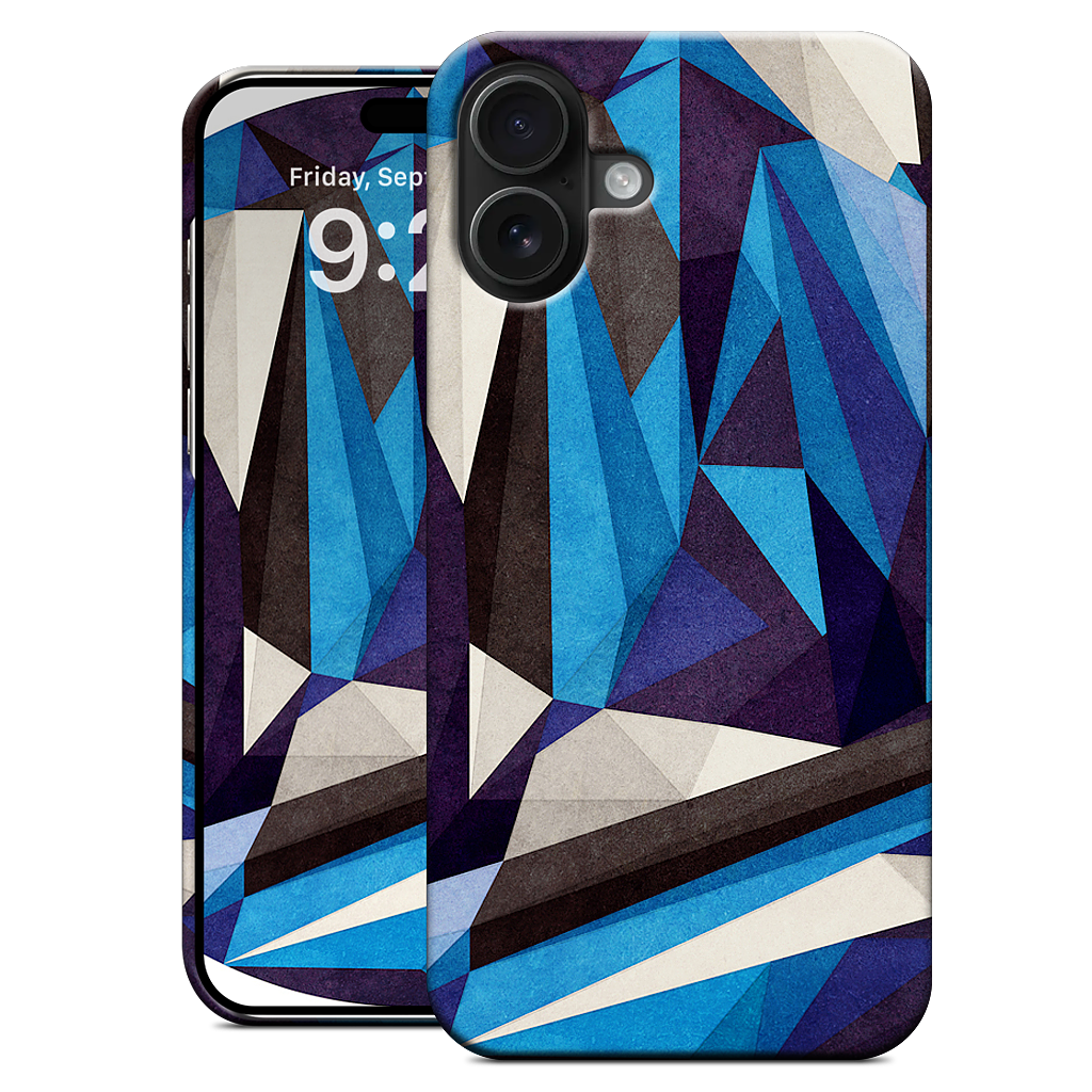 Blue Something iPhone Case
