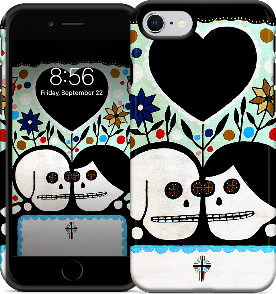 In The Garden With My Love iPhone Case