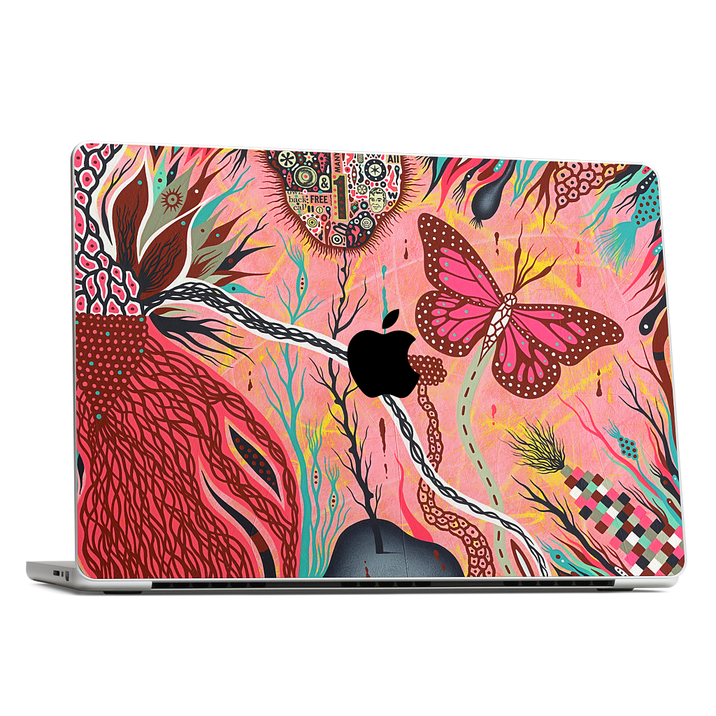 The Pink Opaque MacBook Skin