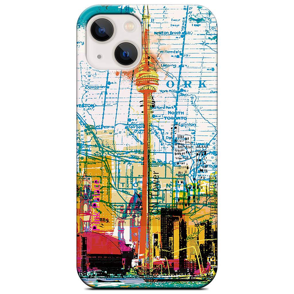 Toronto Skyline iPhone Case