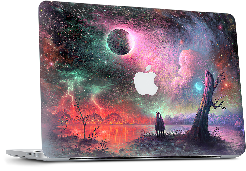 Together Through the Shifting Tides MacBook Skin