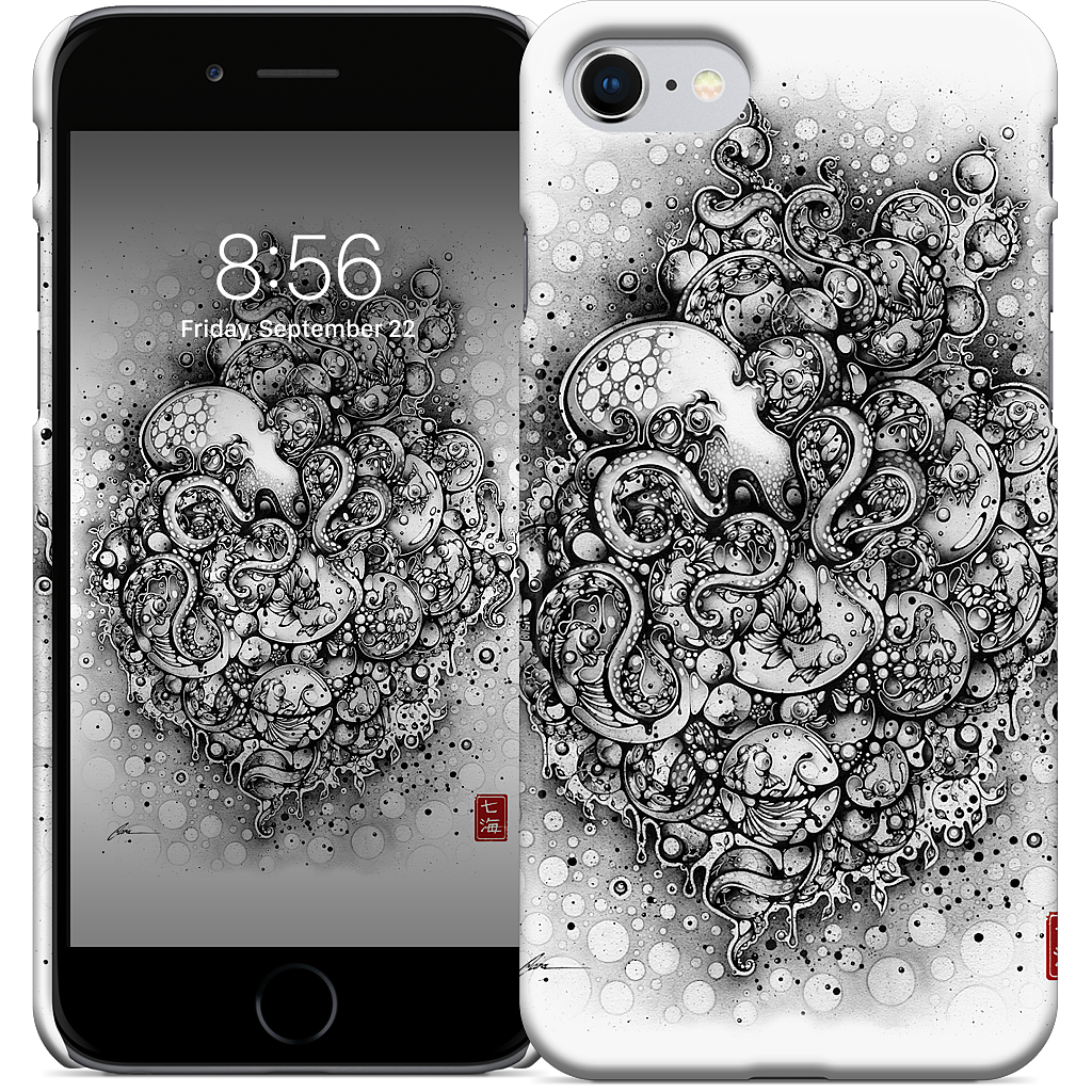 A Curious Embrace iPhone Case