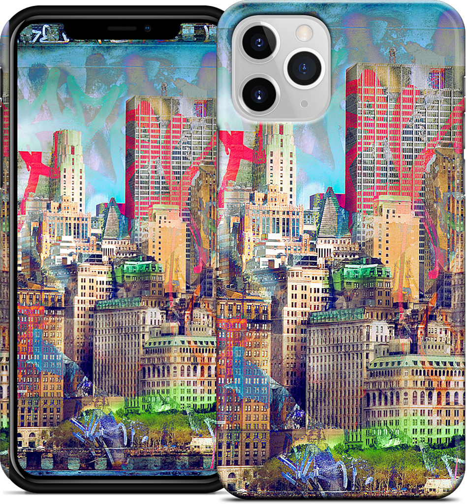 Graffiti Skyline iPhone Case