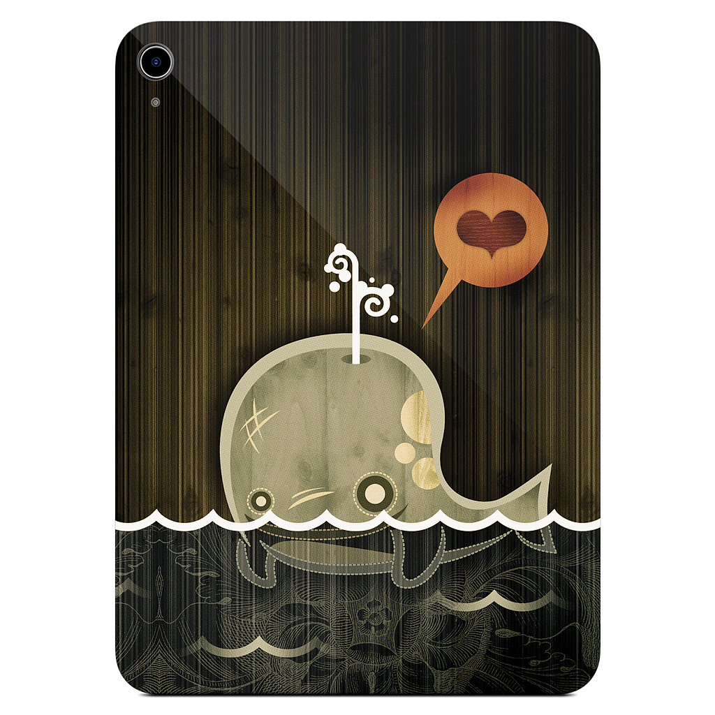 The Enamored Whale iPad Skin